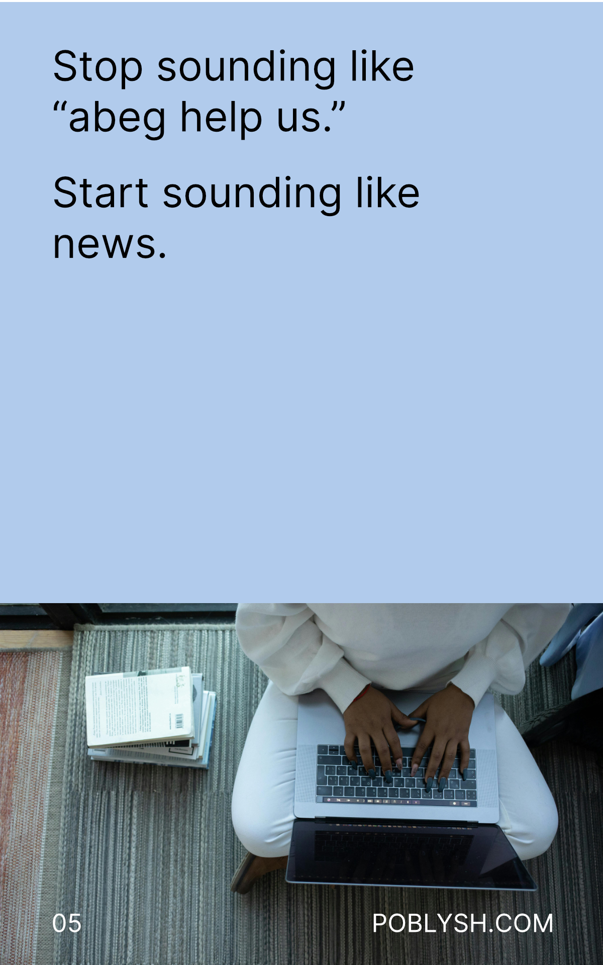 Stop Begging, Start Proving - page 6