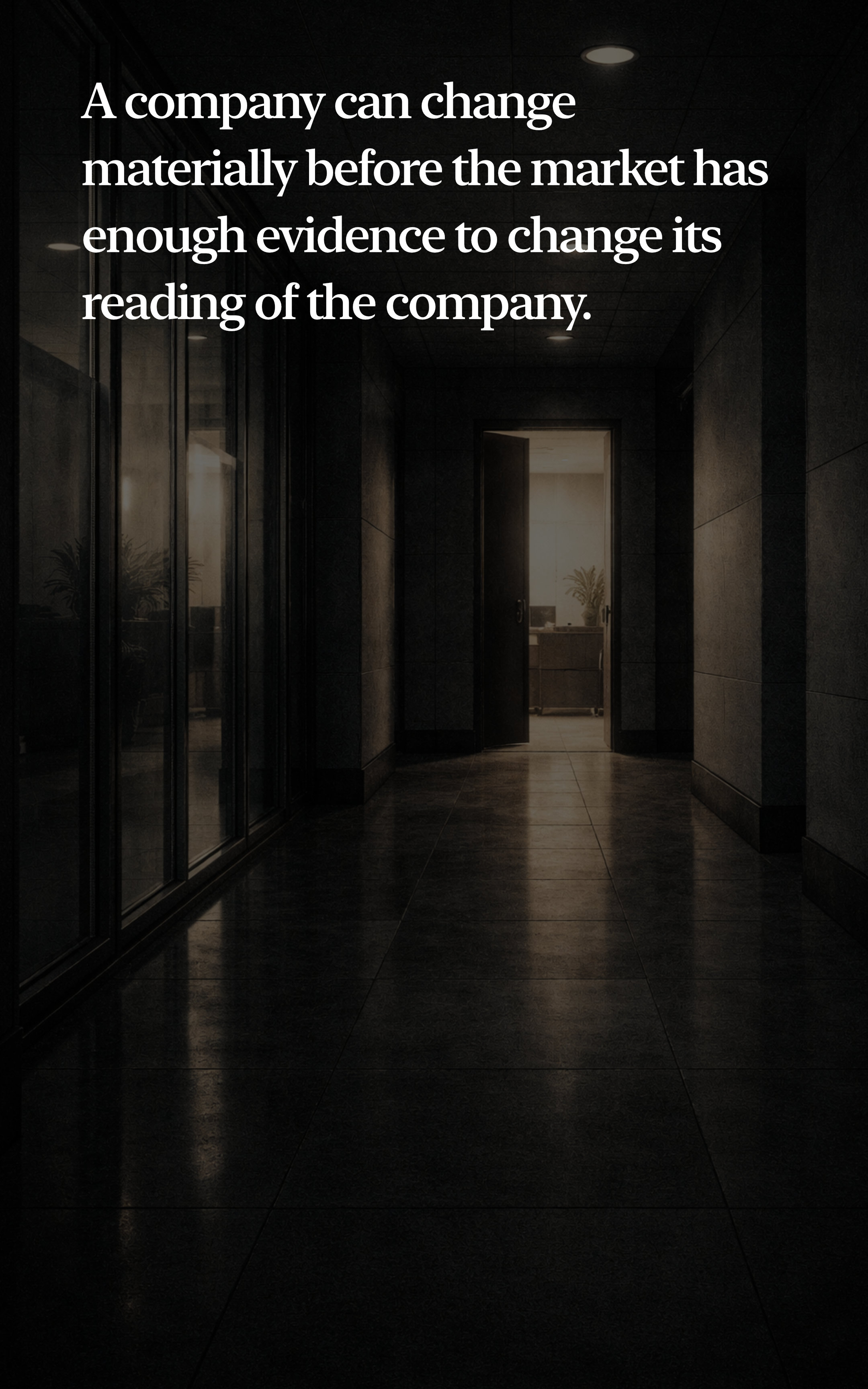 A Startup Can Move and Still Look Still - page 2